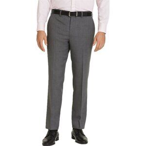 Club Monaco Men’s Wool Stretch Dress Pants Straight Leg Gray 33x29